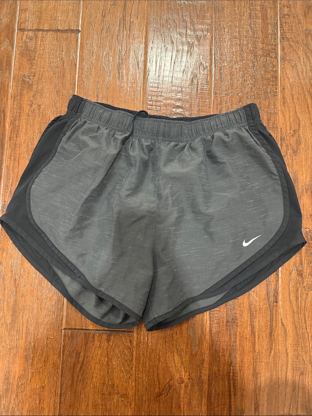 Nike Women’s Gray and Black Athletic Shorts